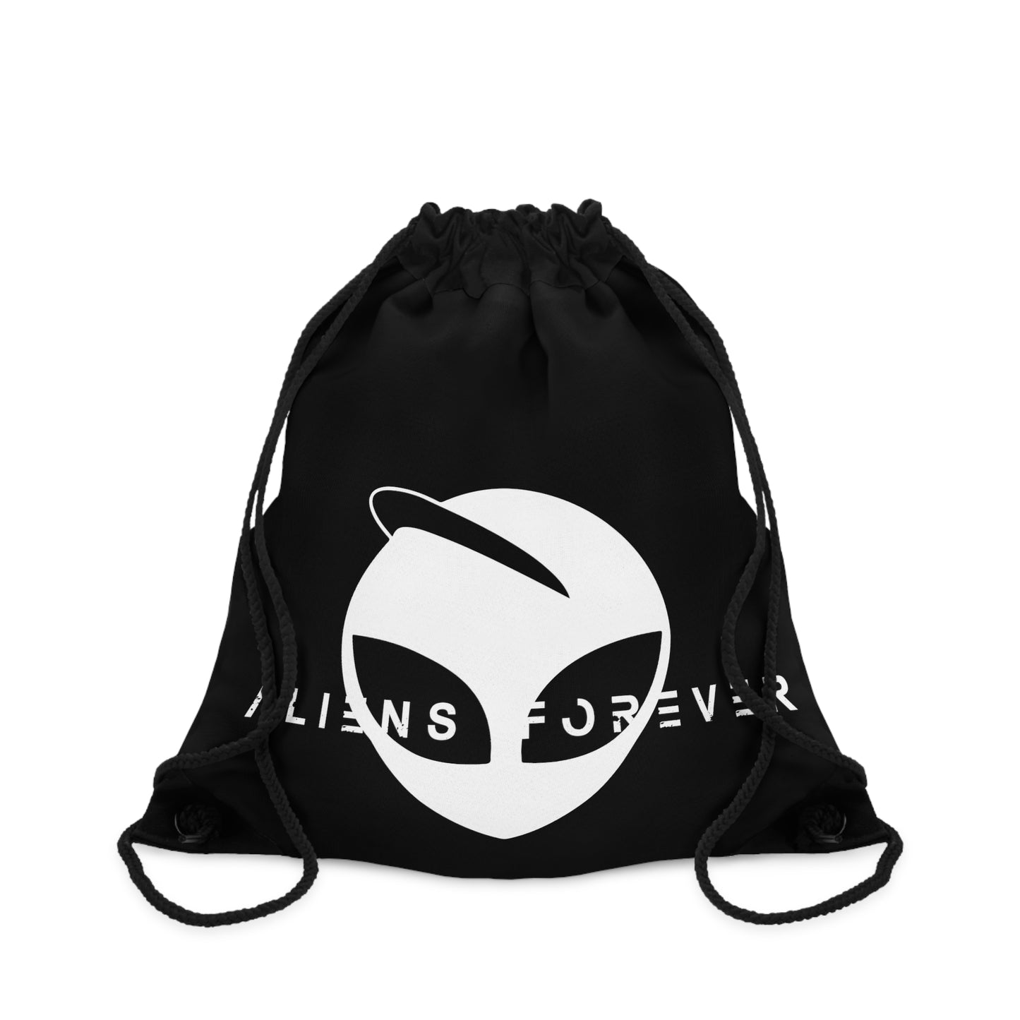 "Aliens Forever" Future Drawstring Bag