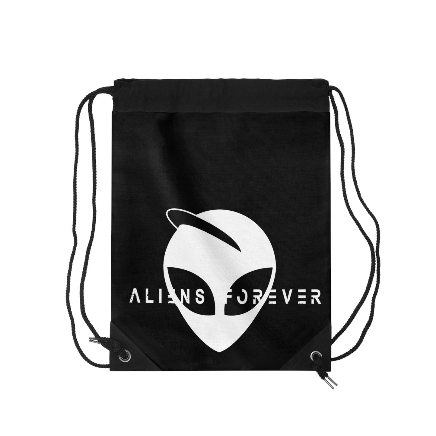 "Aliens Forever" Future Drawstring Bag