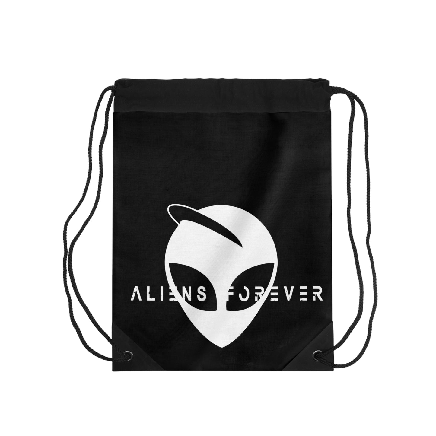 "Aliens Forever" Future Drawstring Bag